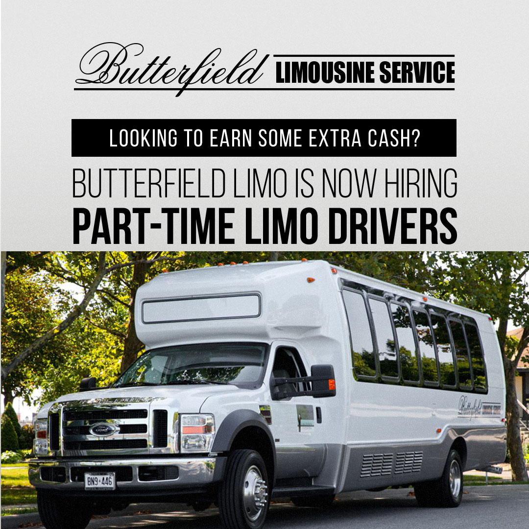 We Are Now Hiring  Part-Time Limo Drivers